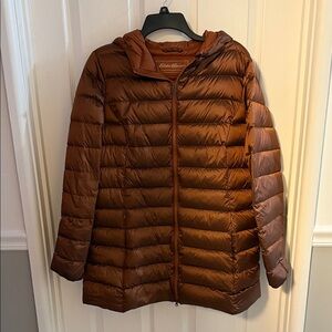 Eddie Bauer Women's Chestnut Puffer Coat